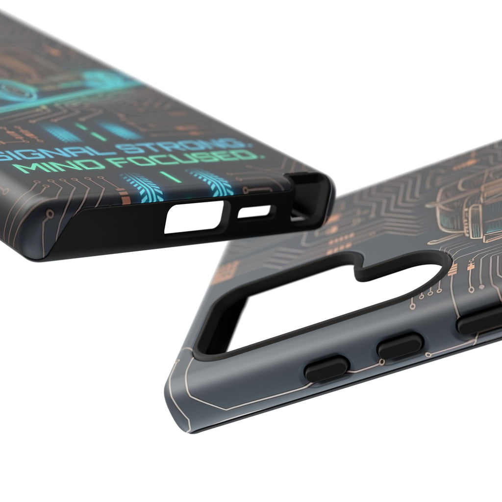 Truck Driver Gamer Phone Case — “Real Life. No Pause Button.”