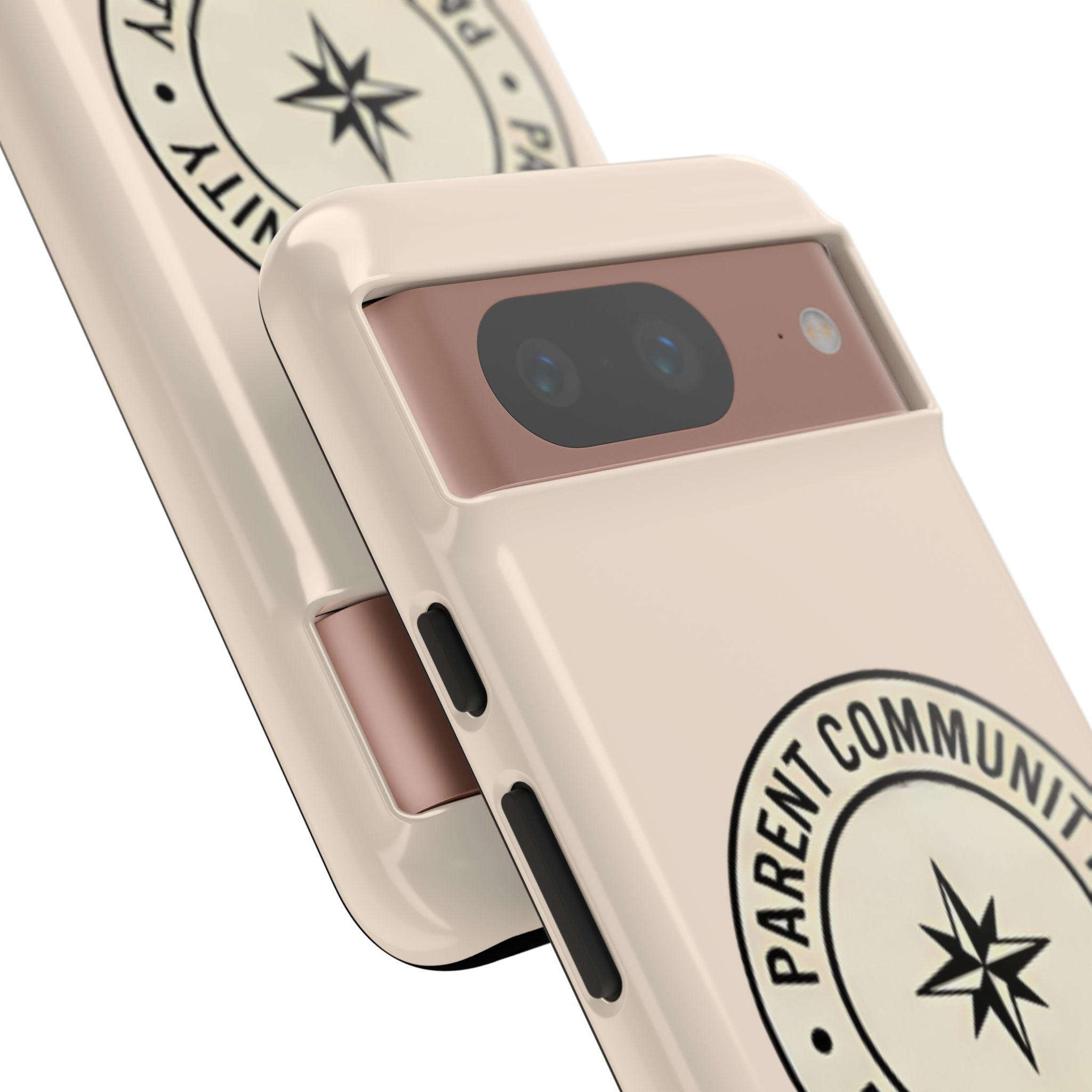 Parent Community Tough Phone Case — Durable Compass Logo Protective Cover
