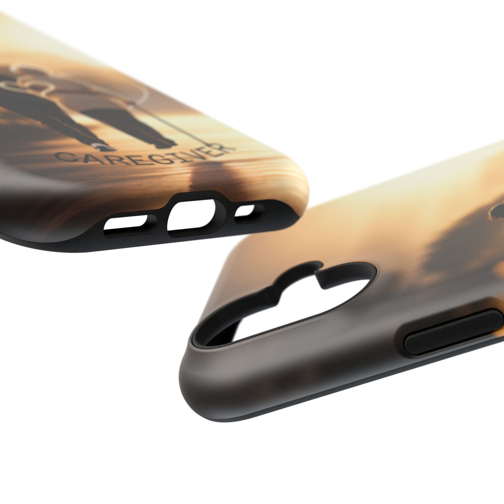 Caregiver Phone Case — Impact-Resistant Protective Case with Heart Design