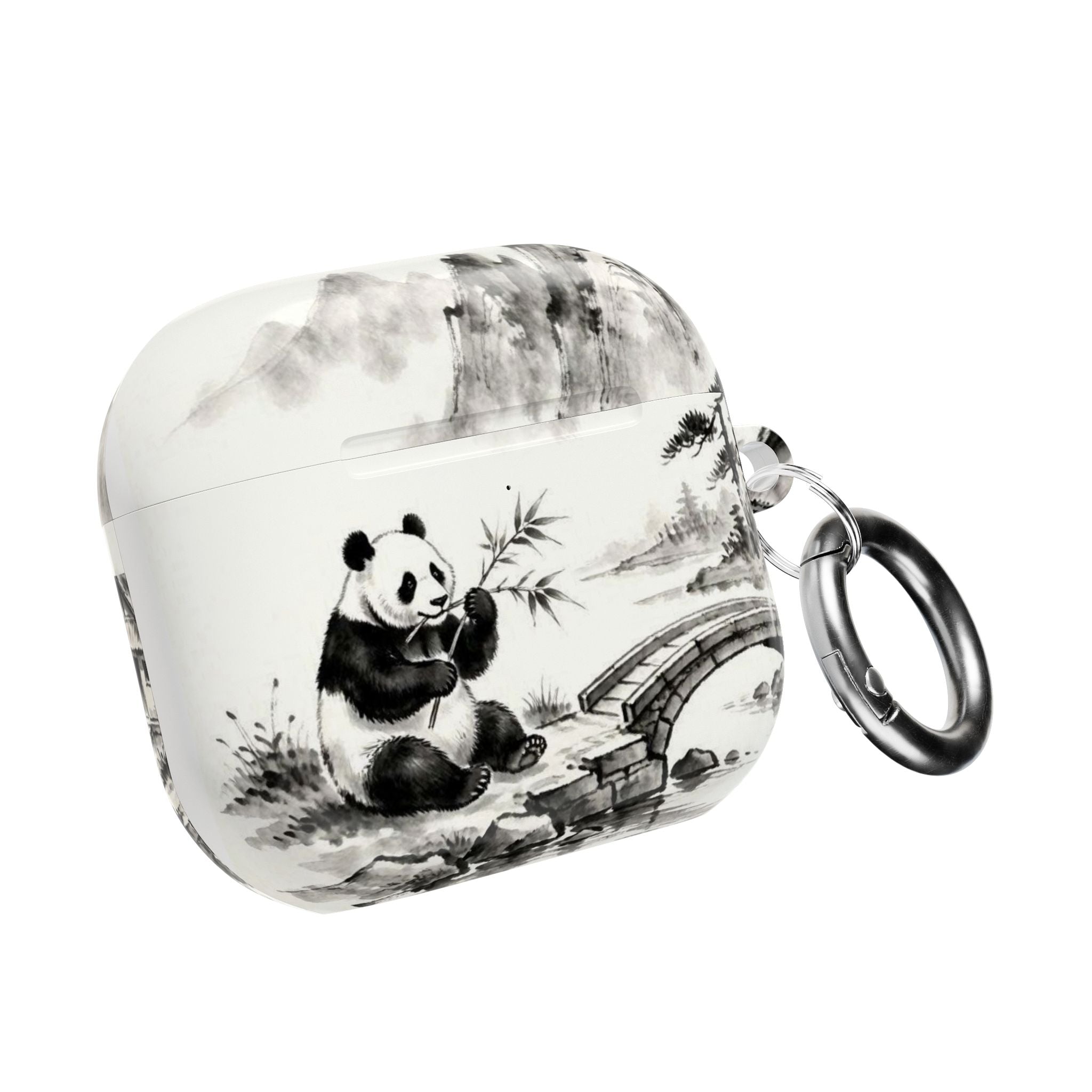 Panda Bamboo Landscape AirPod Case