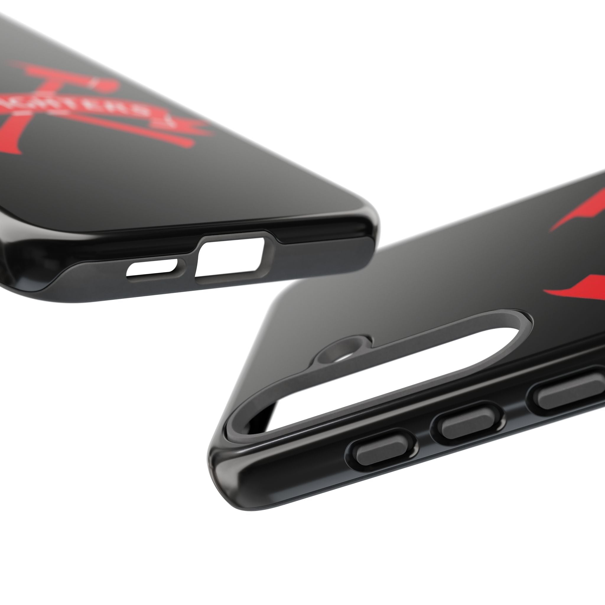Firefighters Tough Phone Case — Red Crossed Axes Design