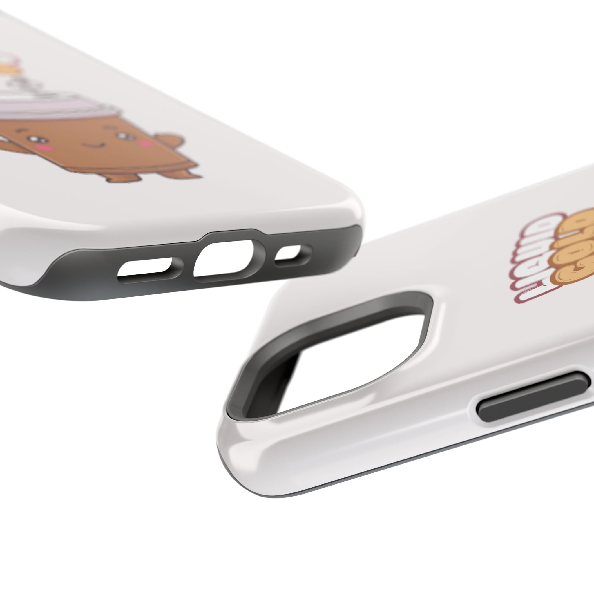 Coffee Cup Phone Case – “Liquid Gold” Cute Kawaii Espresso Impact-Resistant Case