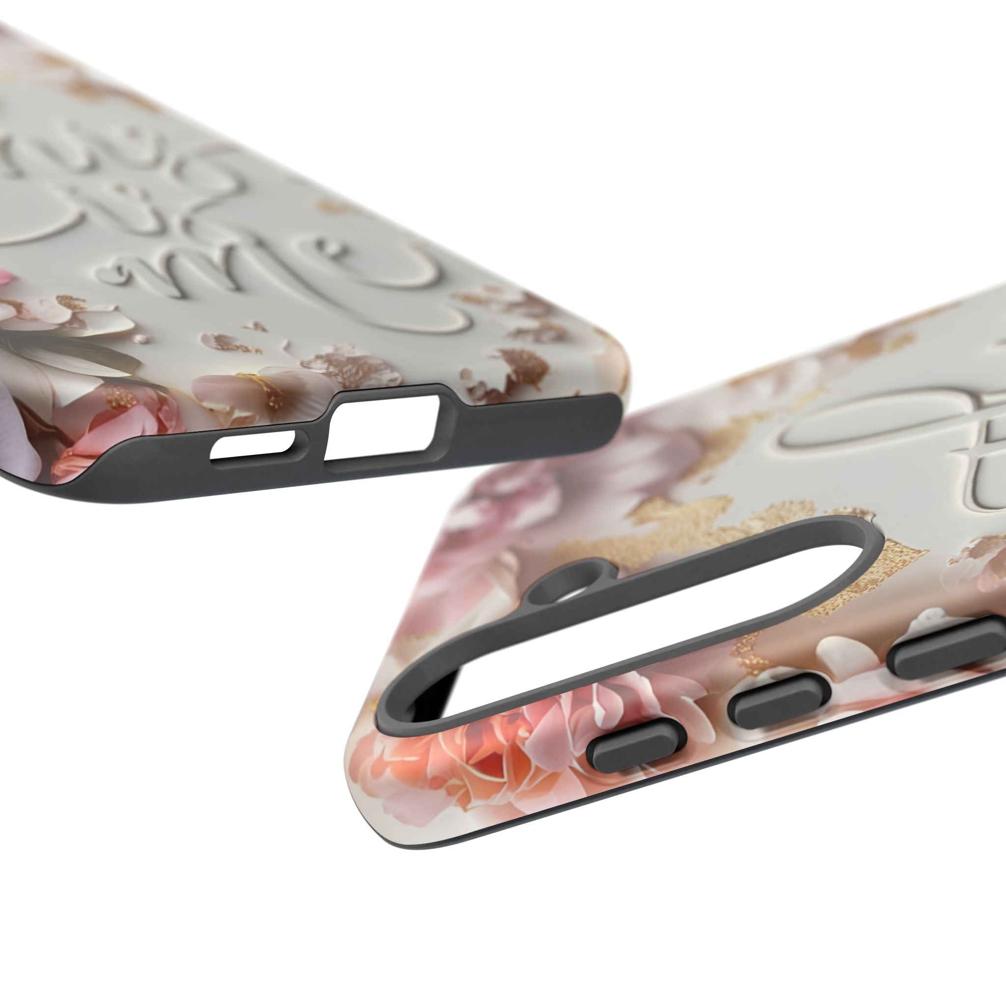 Phone Case — "This Is Me" Floral Tough Case
