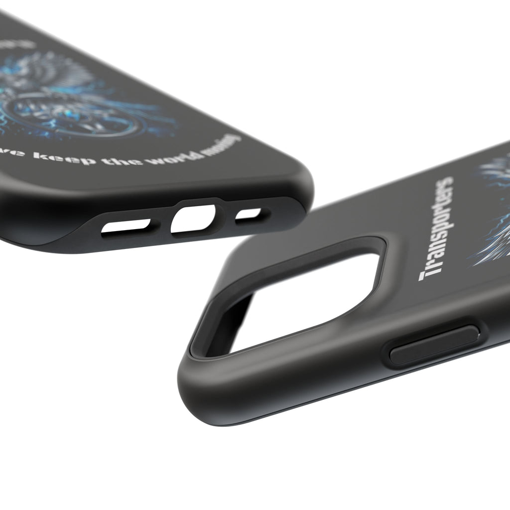 Electric Raven Magnetic Phone Case — Impact‑Resistant Protective Cover