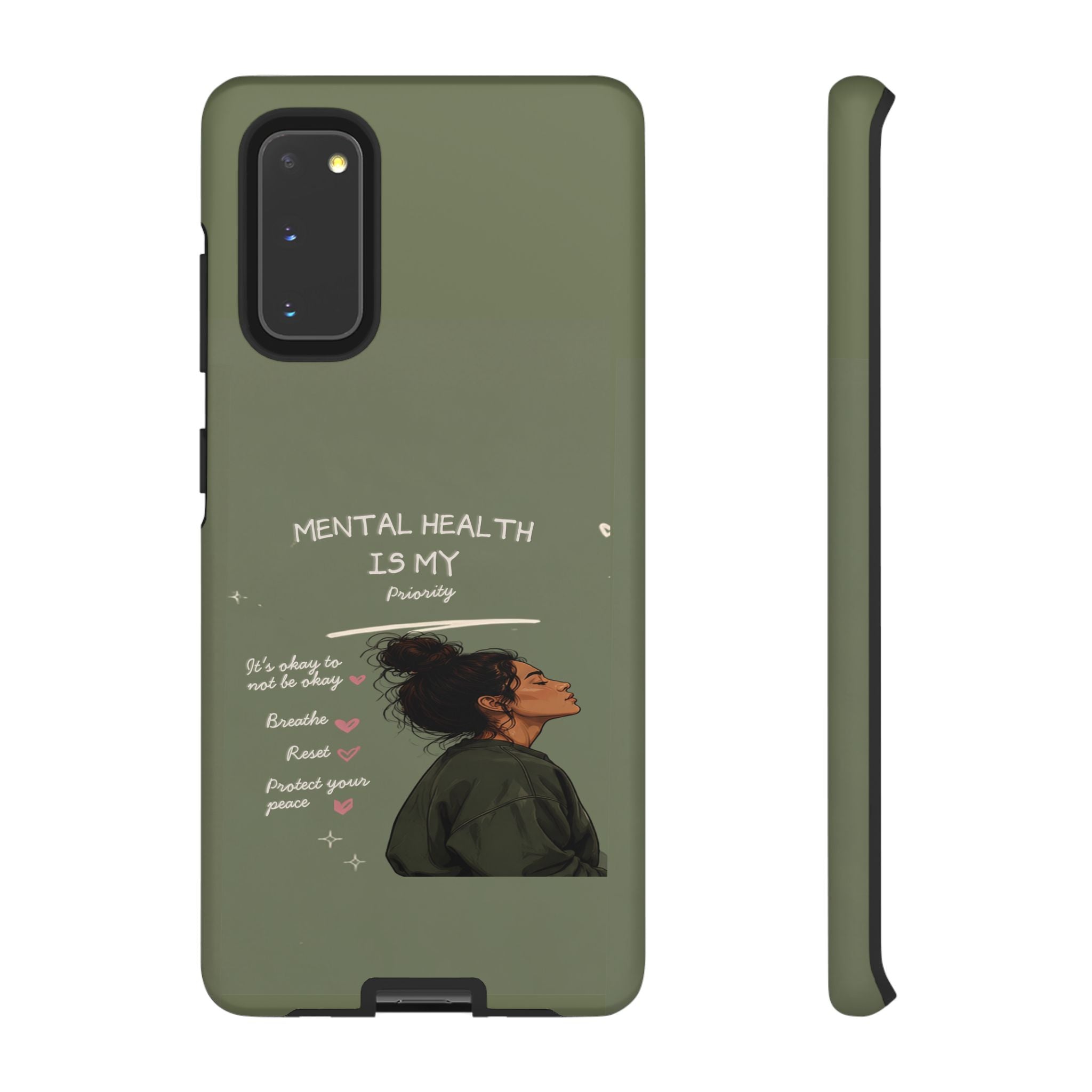 Mental Health Is My Priority Phone Case — Inspirational Protective iPhone Cover