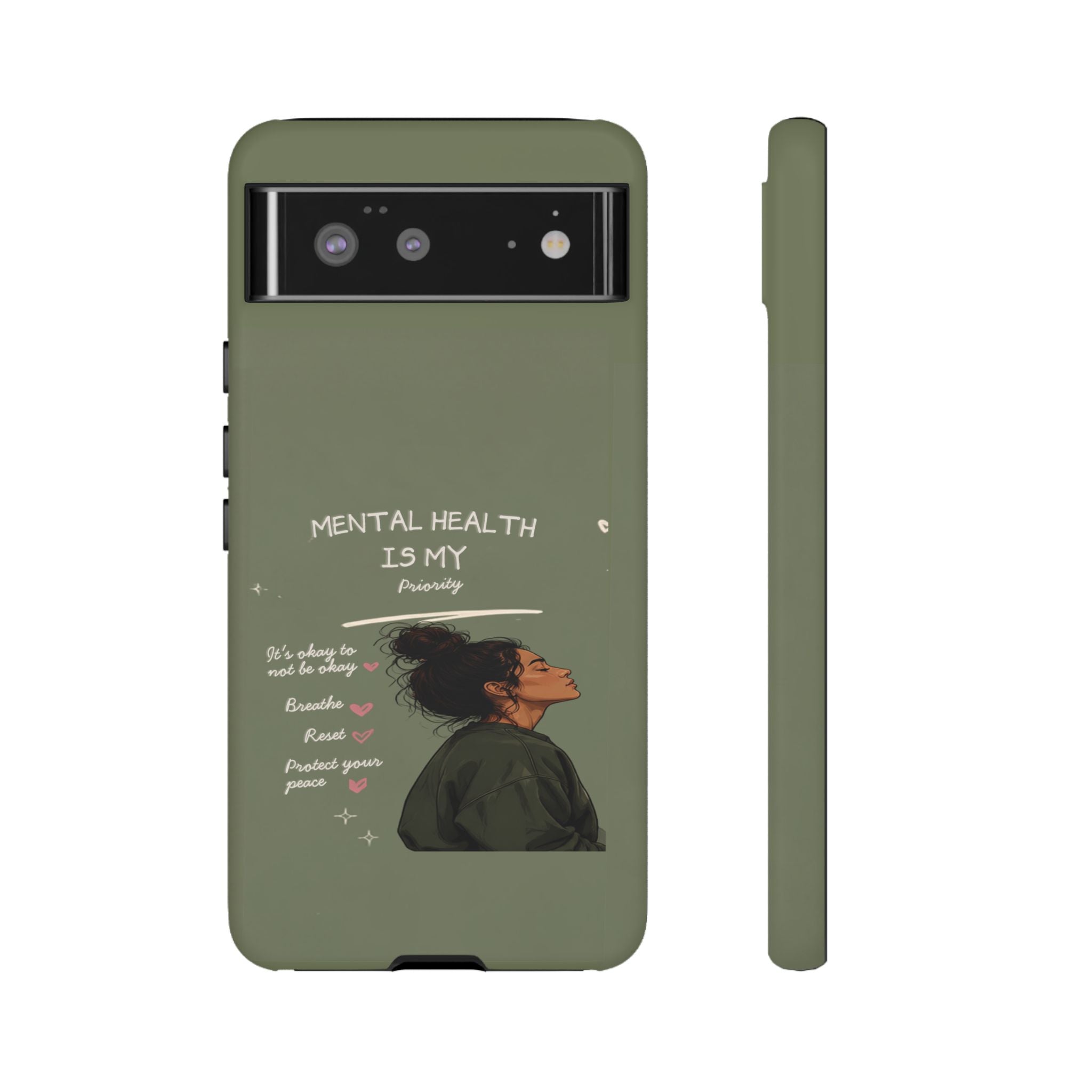 Mental Health Is My Priority Phone Case — Inspirational Protective iPhone Cover