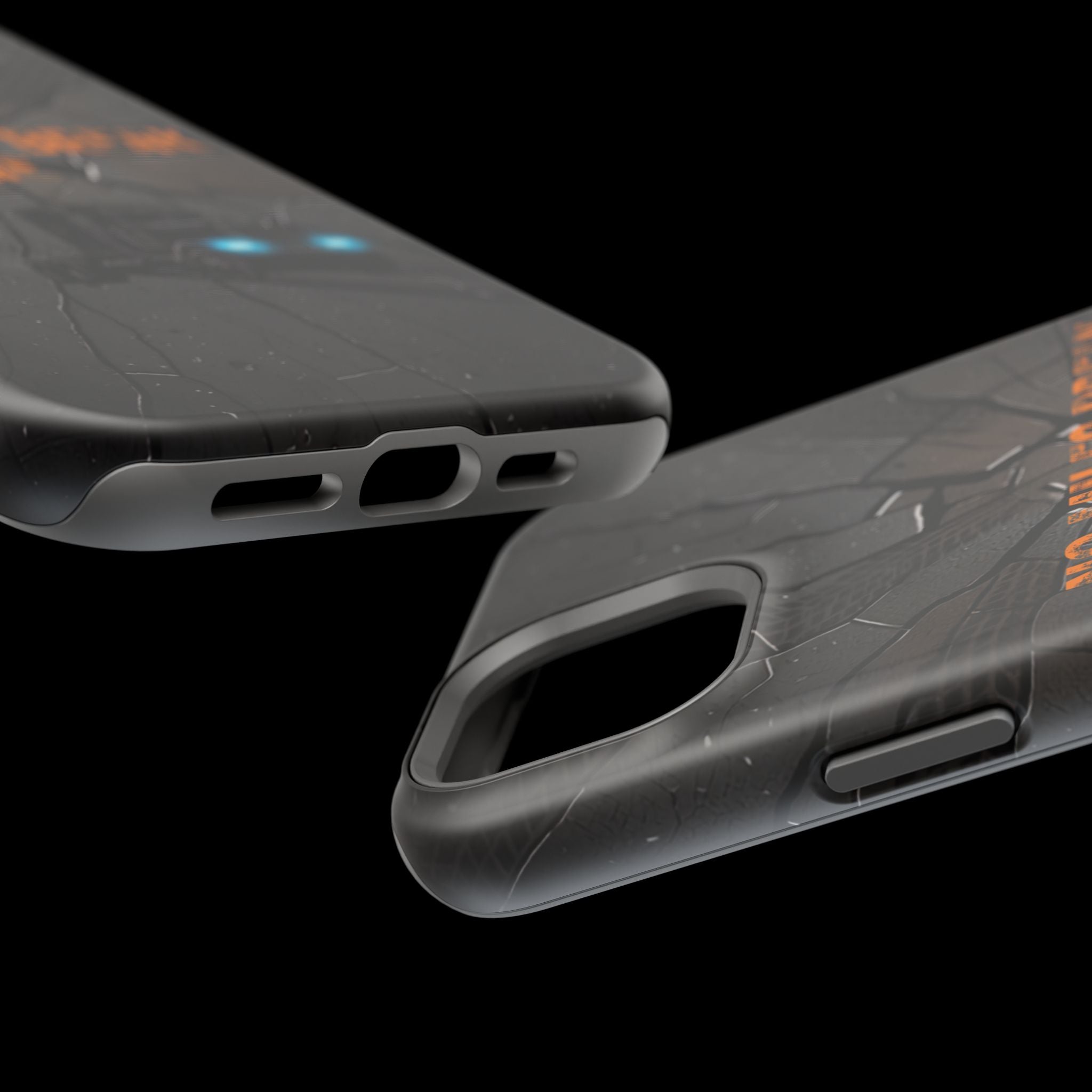 Phone Case — Fiery Semi Truck Magnetic Impact-Resistant Case