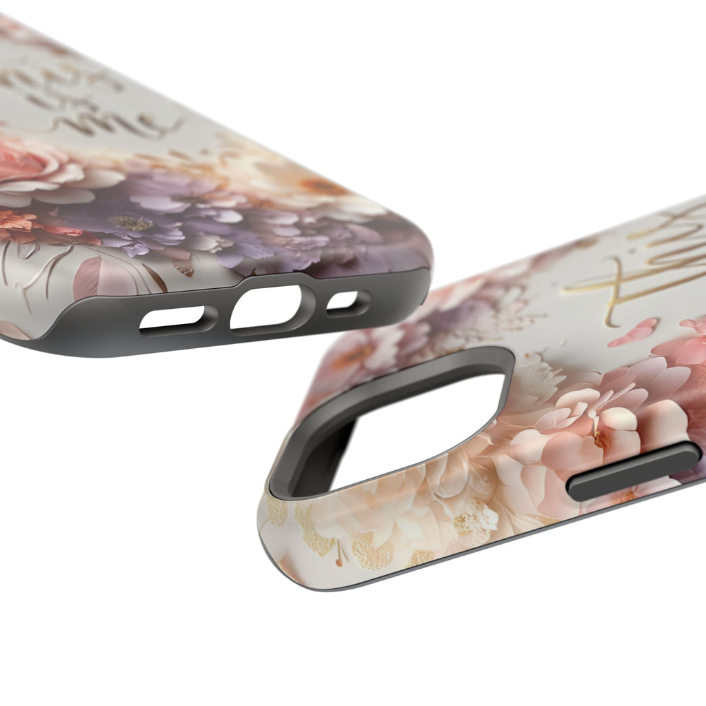 Floral "This Is Me" Phone Case — Impact-Resistant Floral Protective Cover