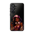 Phone Case — Stylish Urban Woman Design with Maple Cap