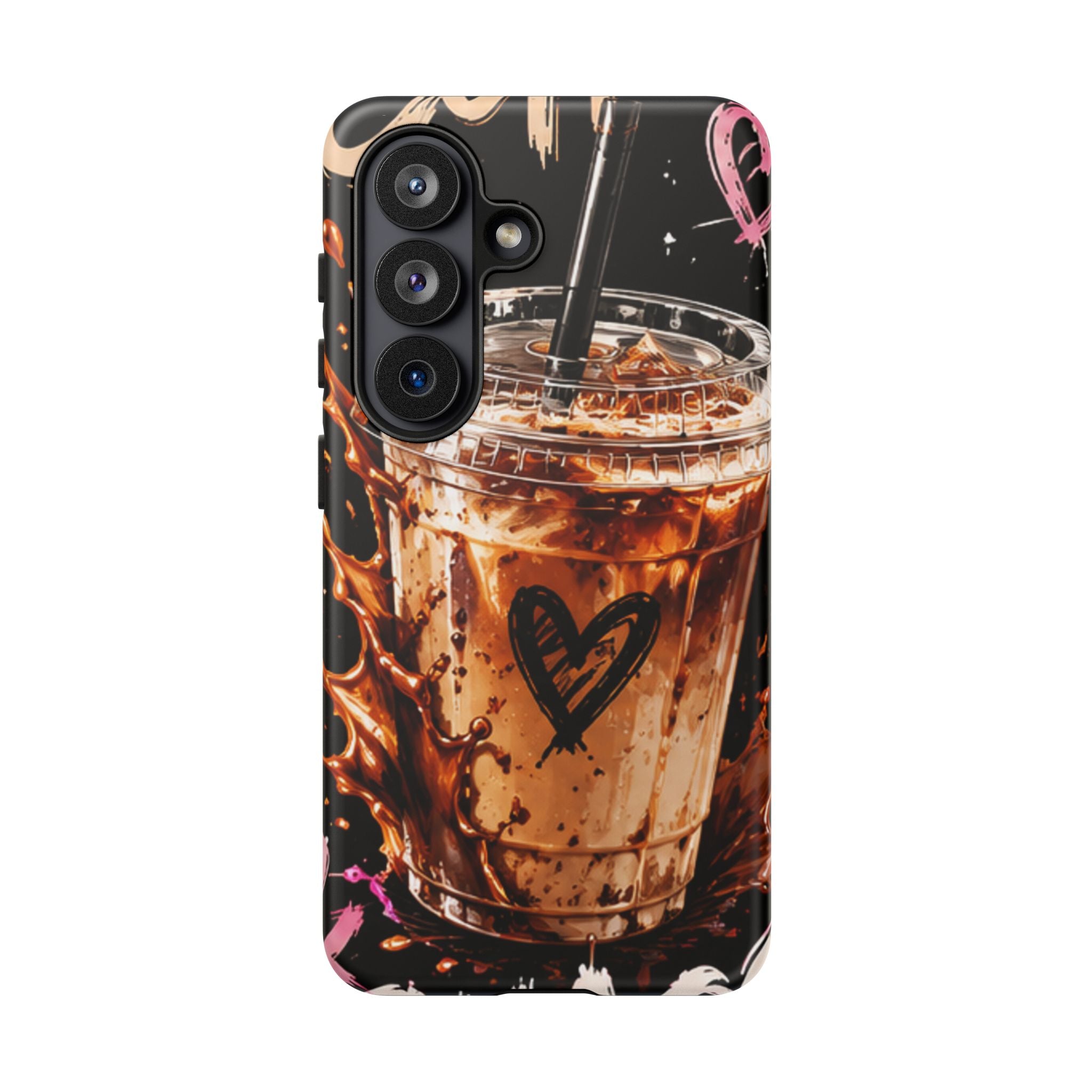 Iced Coffee Phone Case – 'Iced Coffee latte: Stylish Protective Case