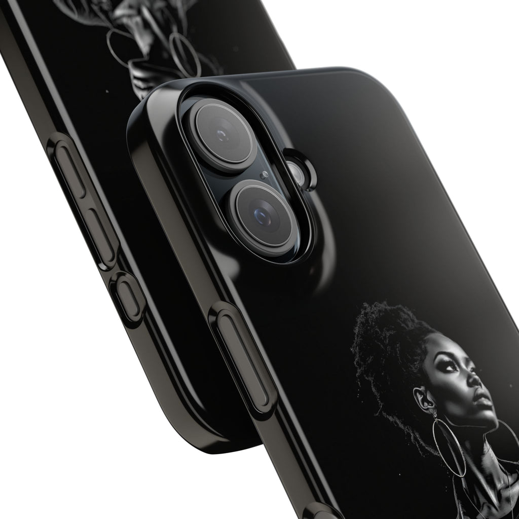 Phone Case — "Long Haul Loyalty" Black Portrait Snap Case