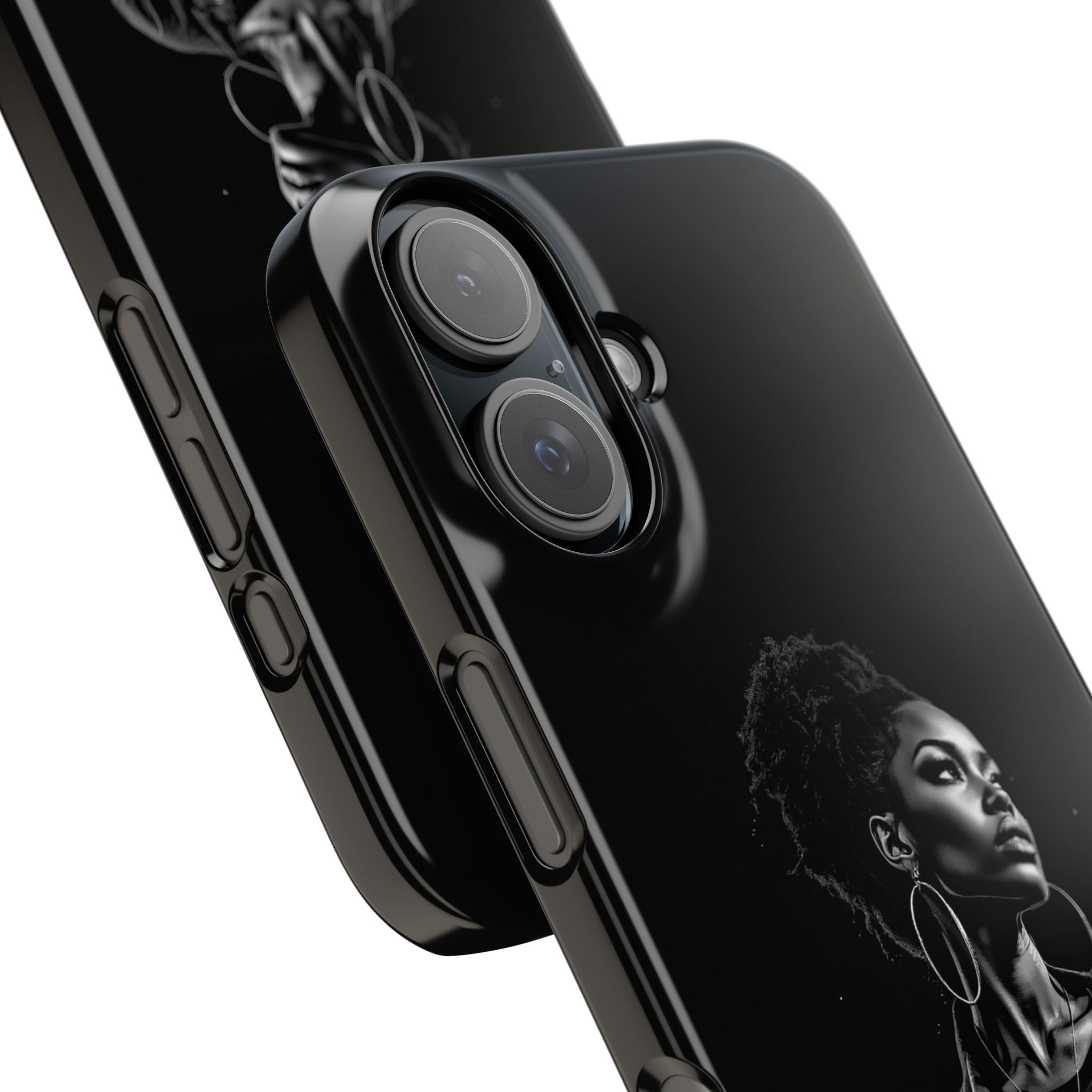Phone Case — "Long Haul Loyalty" Black Portrait Snap Case