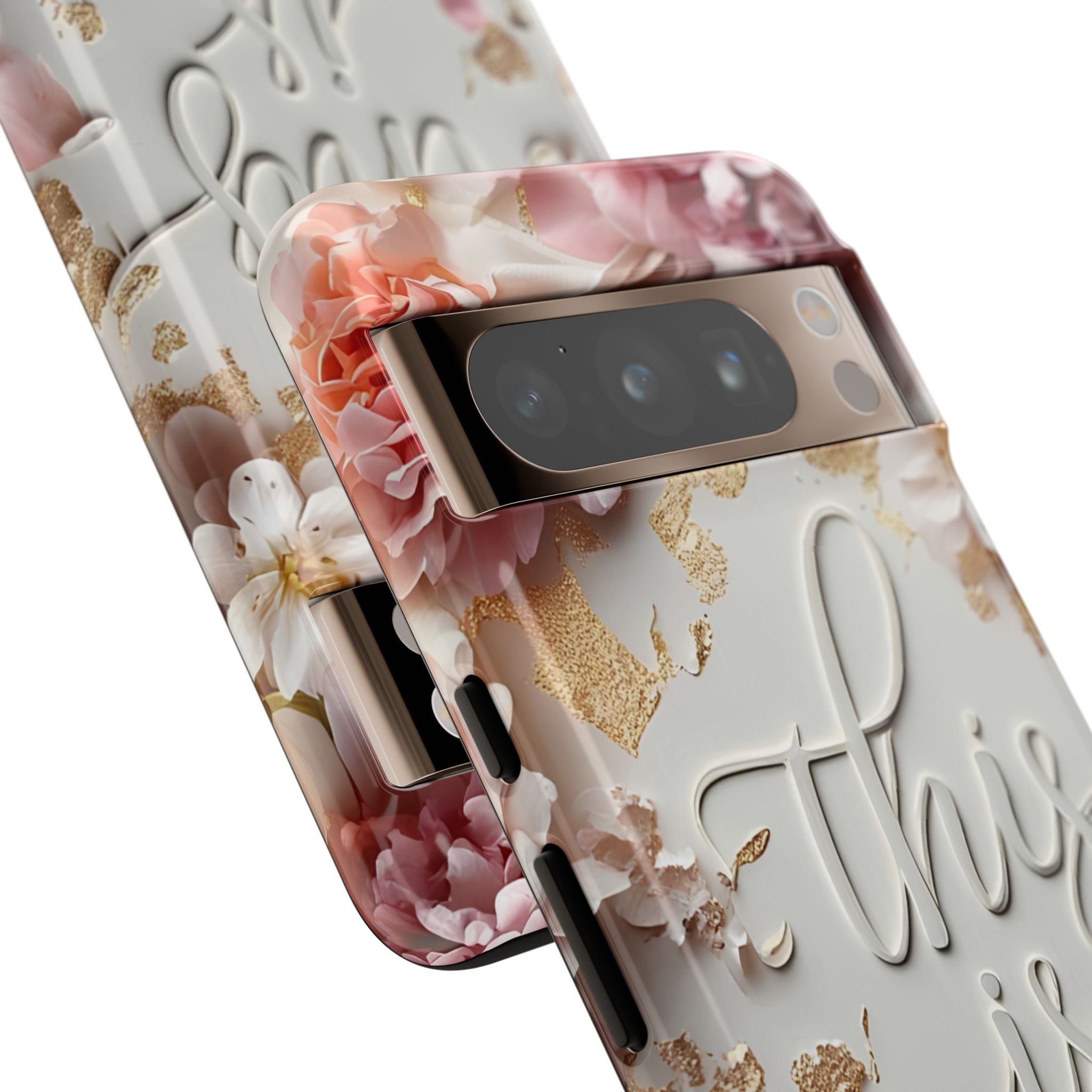 Phone Case — "This Is Me" Floral Tough Case