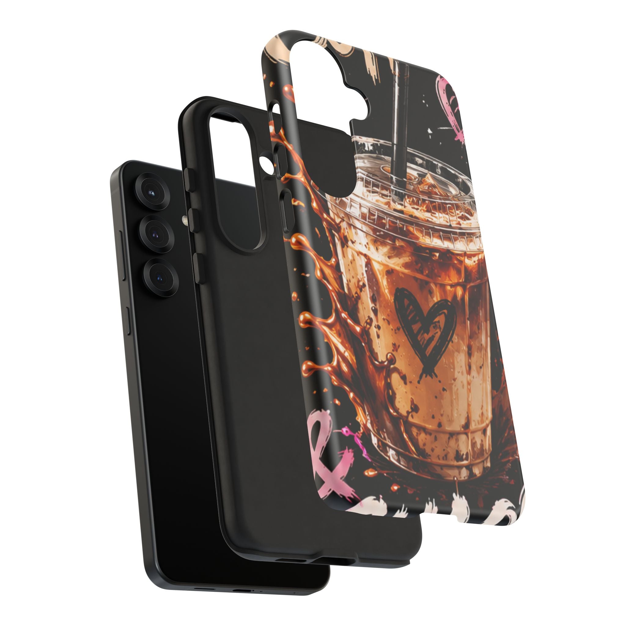 Iced Coffee Phone Case – 'Iced Coffee latte: Stylish Protective Case