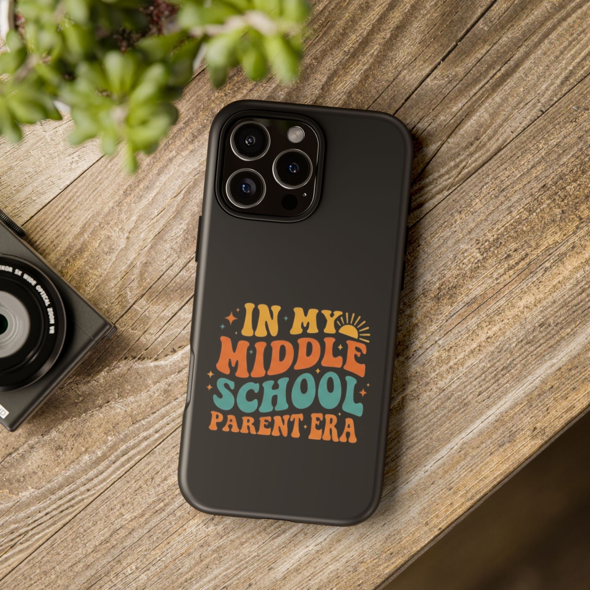 Phone Case – "In My Middle School Parent Era" Retro Design