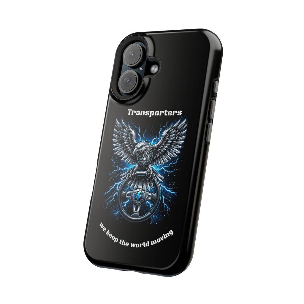 Electric Raven Magnetic Phone Case — Impact‑Resistant Protective Cover