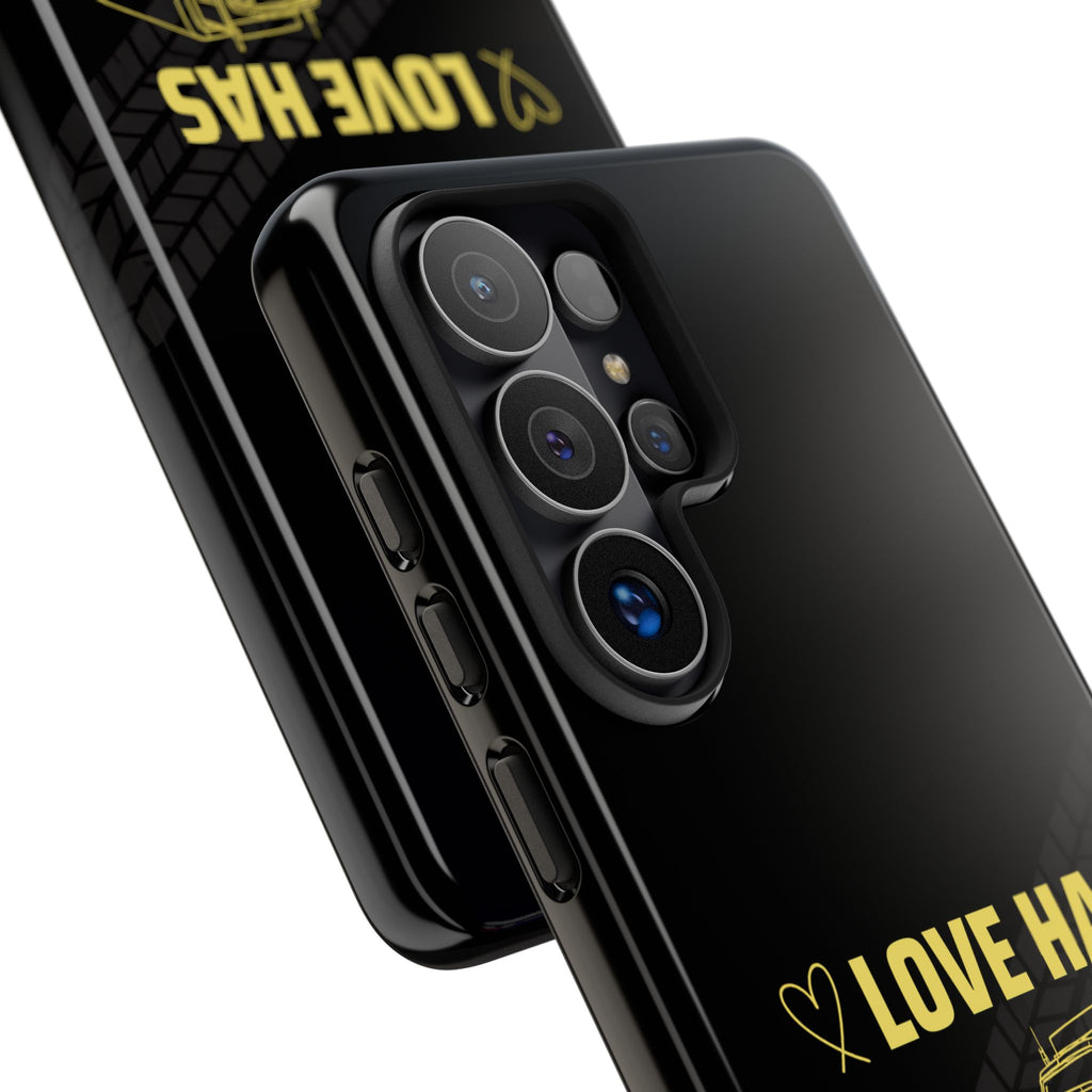 Love Has No Odometer Phone Case — Trucker Romance Protective Cover
