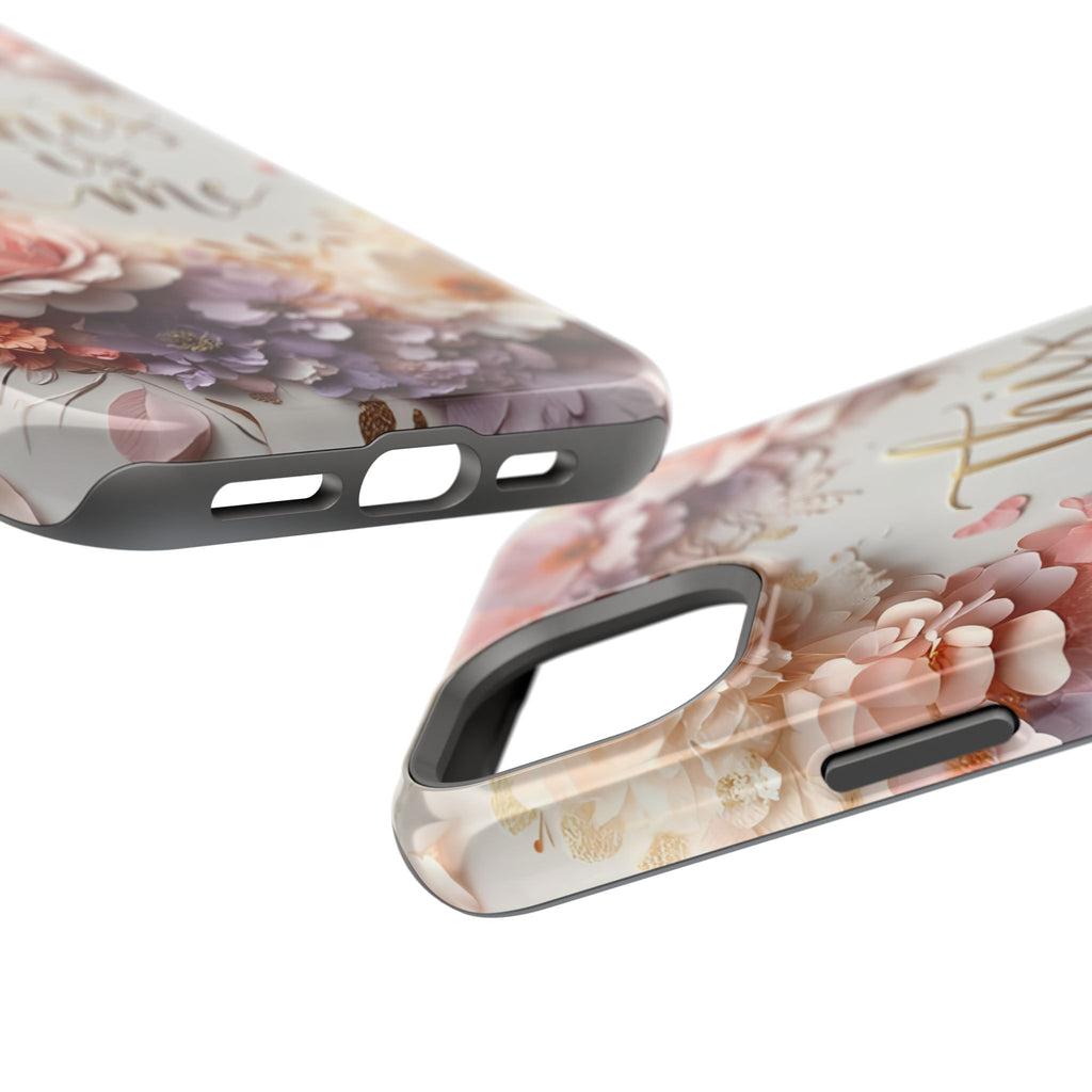Floral "This Is Me" Phone Case — Impact-Resistant Floral Protective Cover