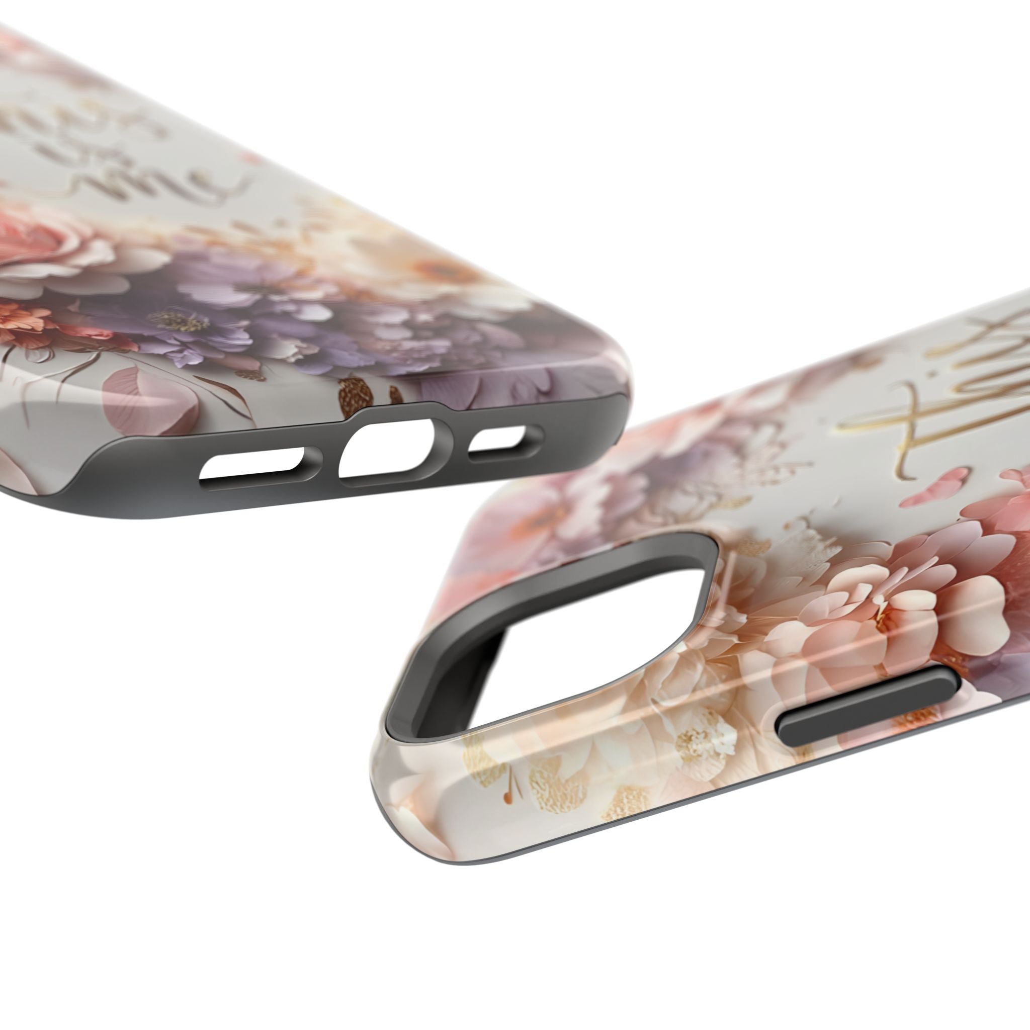 Floral "This Is Me" Phone Case — Impact-Resistant Floral Protective Cover