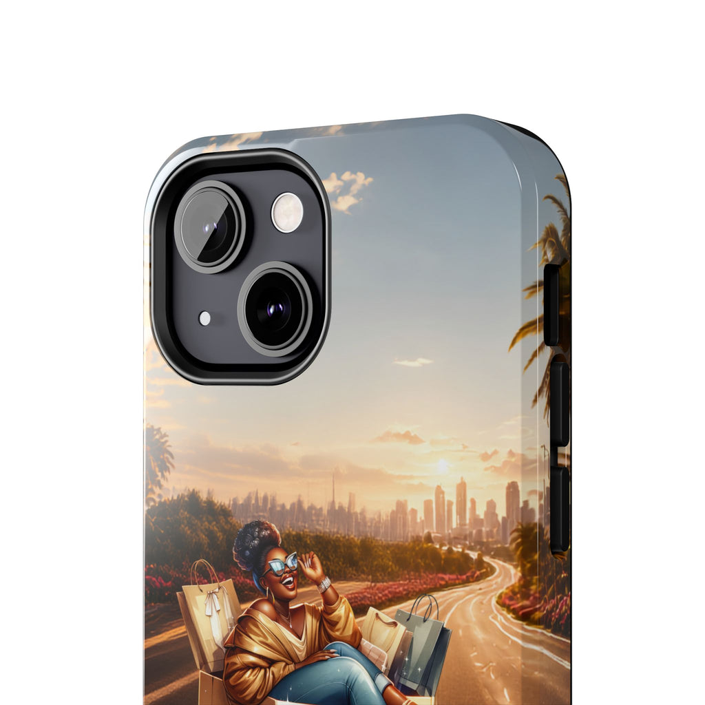 Sunset Roadtrip Tough Phone Case — Relaxed Traveler Design