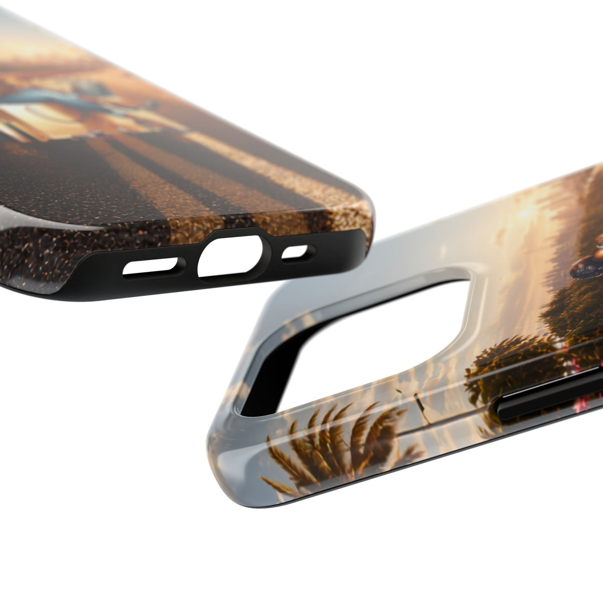 Sunset Roadtrip Tough Phone Case — Relaxed Traveler Design
