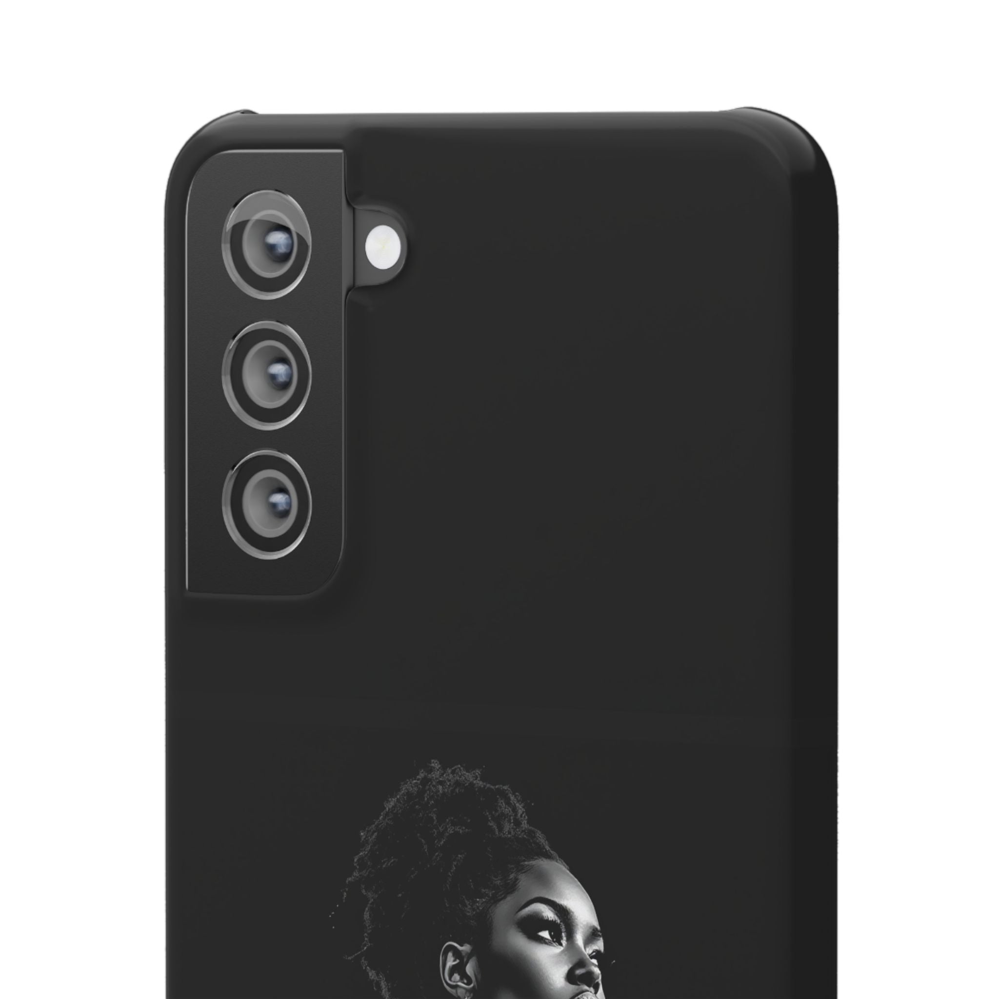 Phone Case — "Long Haul Loyalty" Black Portrait Snap Case