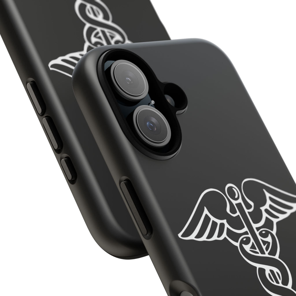 Medical Caduceus Phone Case — "Where Science Meets Compassion" Protective iPhone Cover