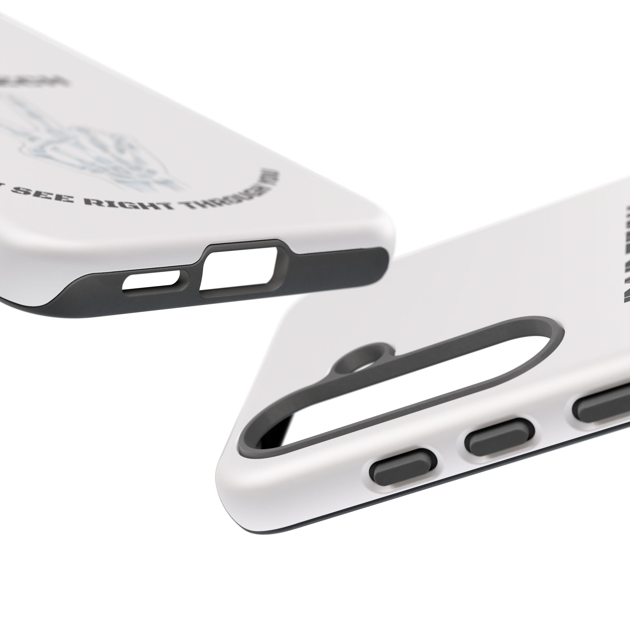 Rad Tech Phone Case — Skeleton Hand "I See Right Through You" X-ray Technician Gift
