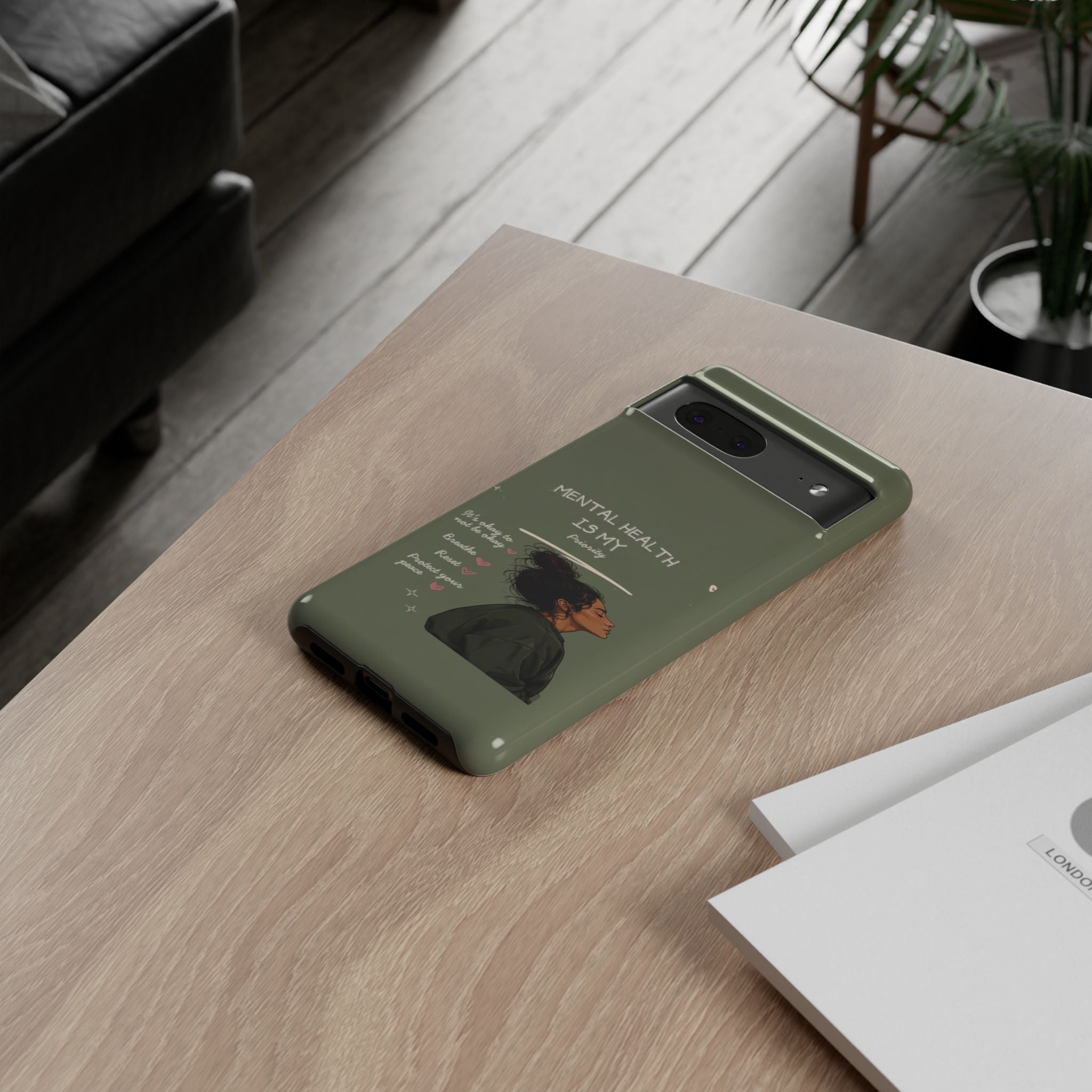 Mental Health Is My Priority Phone Case — Inspirational Protective iPhone Cover