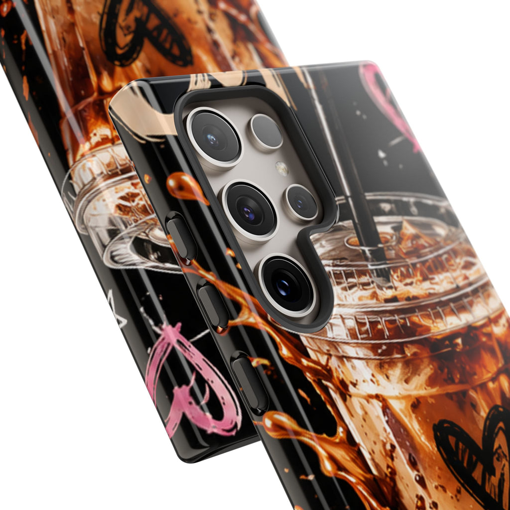Iced Coffee Phone Case – 'Iced Coffee latte: Stylish Protective Case