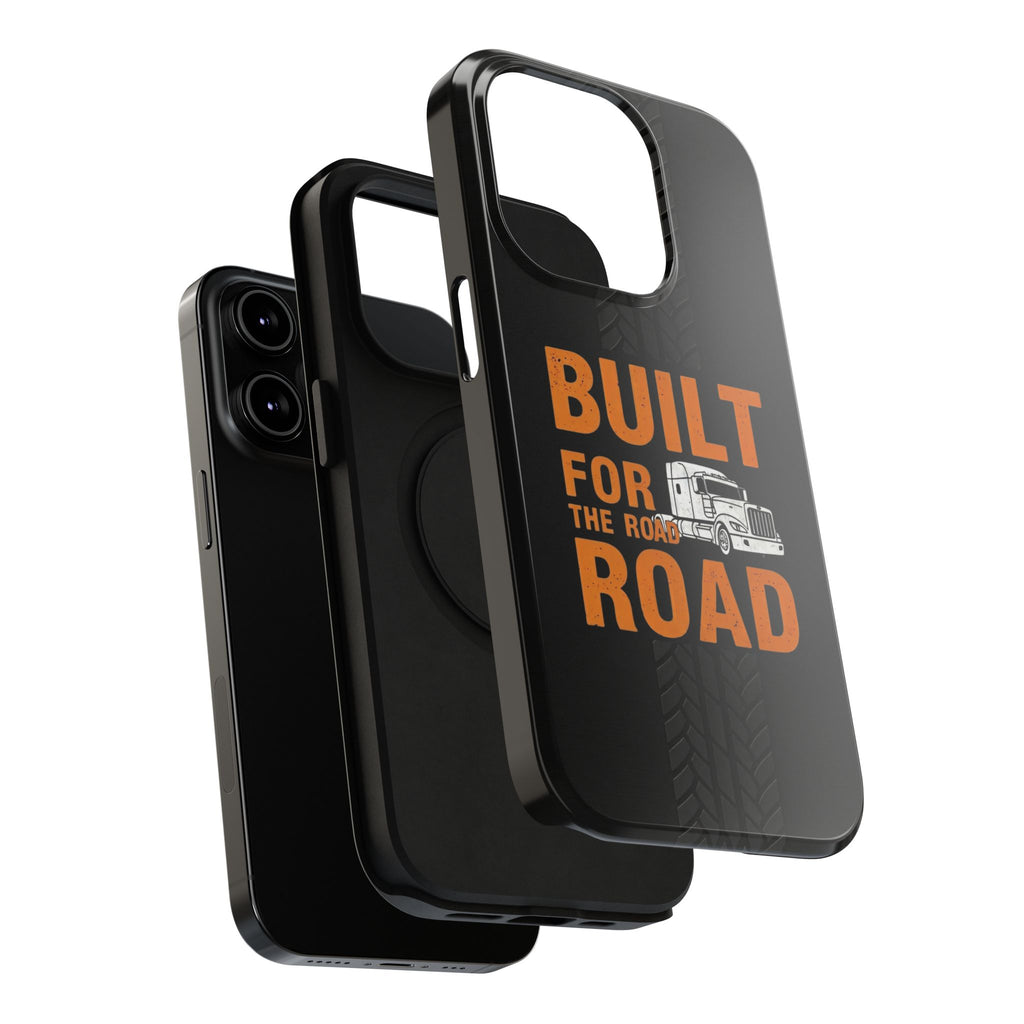Phone Case — "Built for the Road" Truck Tire-Track Impact-Resistant Case