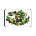 Island Energy Desk Mat — Jamaican Lion Gaming/Office Mouse Pad