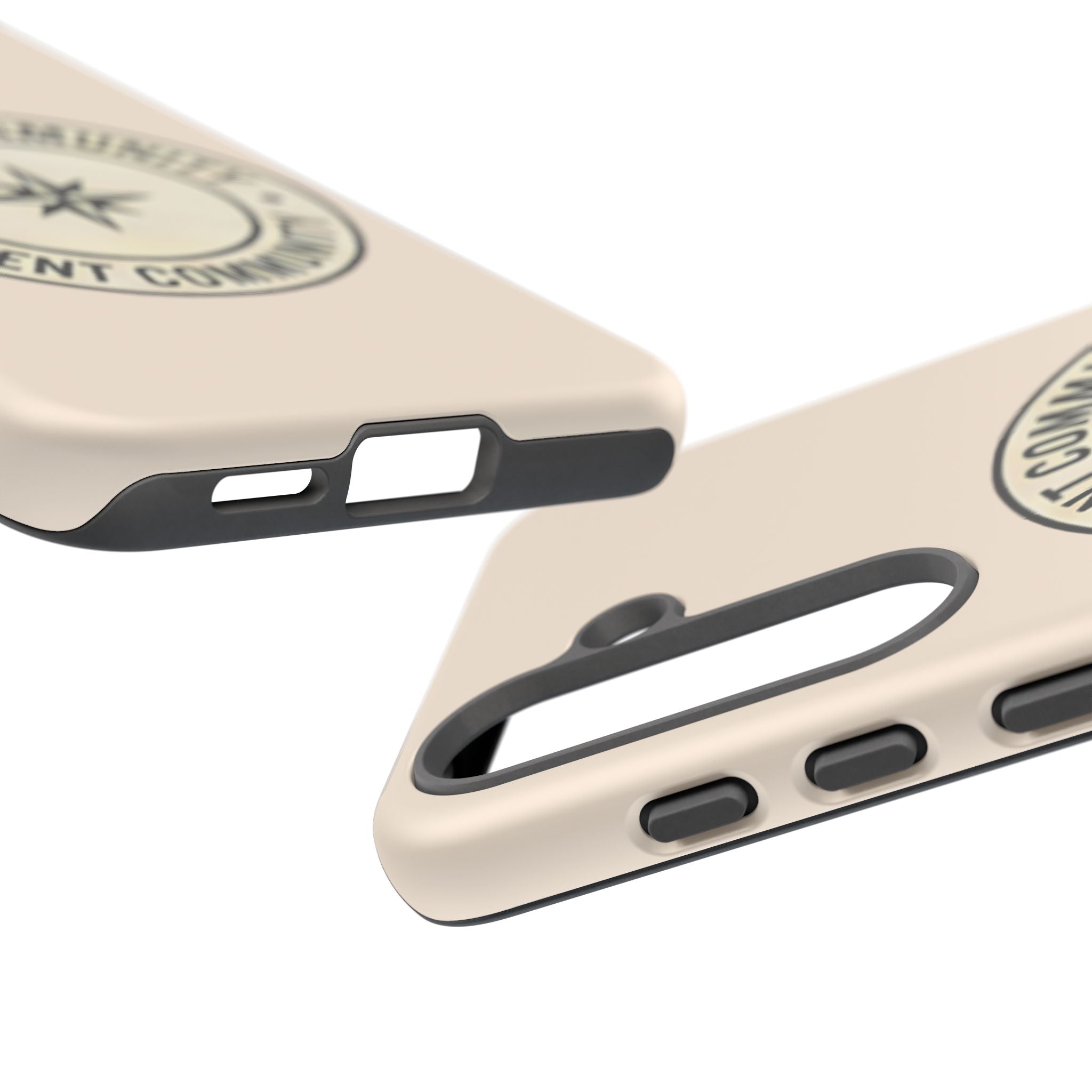 Parent Community Tough Phone Case — Durable Compass Logo Protective Cover