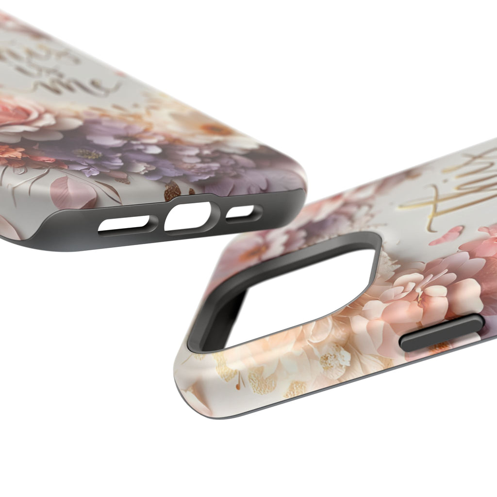 Floral "This Is Me" Phone Case — Impact-Resistant Floral Protective Cover
