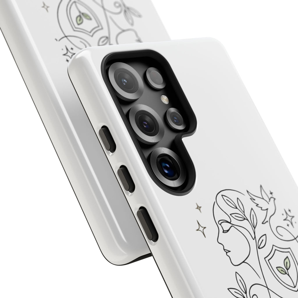 Protect Your Peace Phone Case – Minimalist Wellness iPhone Cover