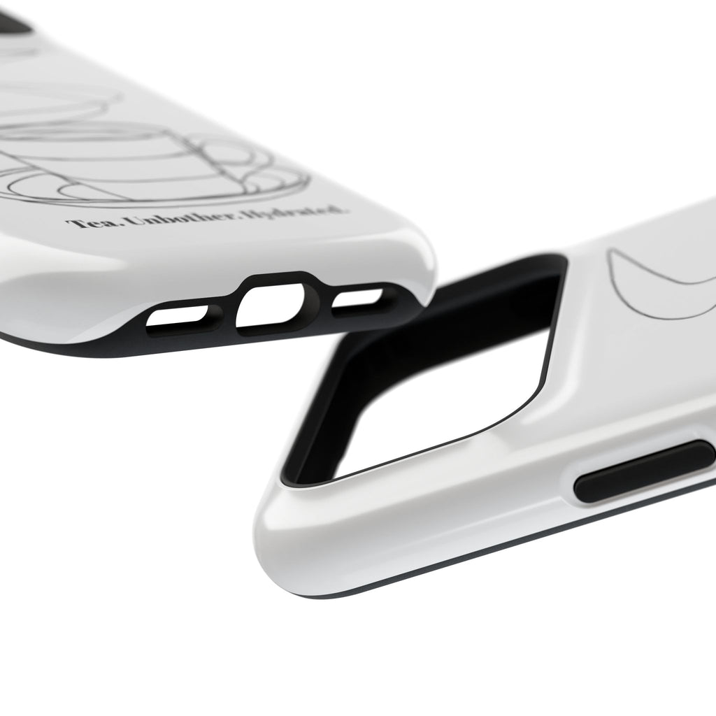Tea Unbothered Hydrated Phone Case — Impact-Resistant
