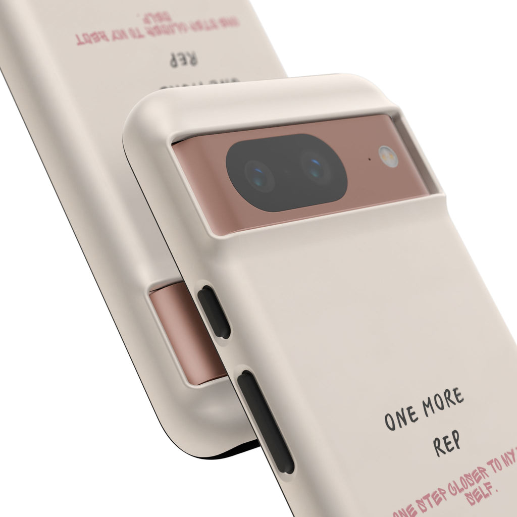 Gym Phone Case — "One More Rep" Workout Duffle & Sneakers Protective Case