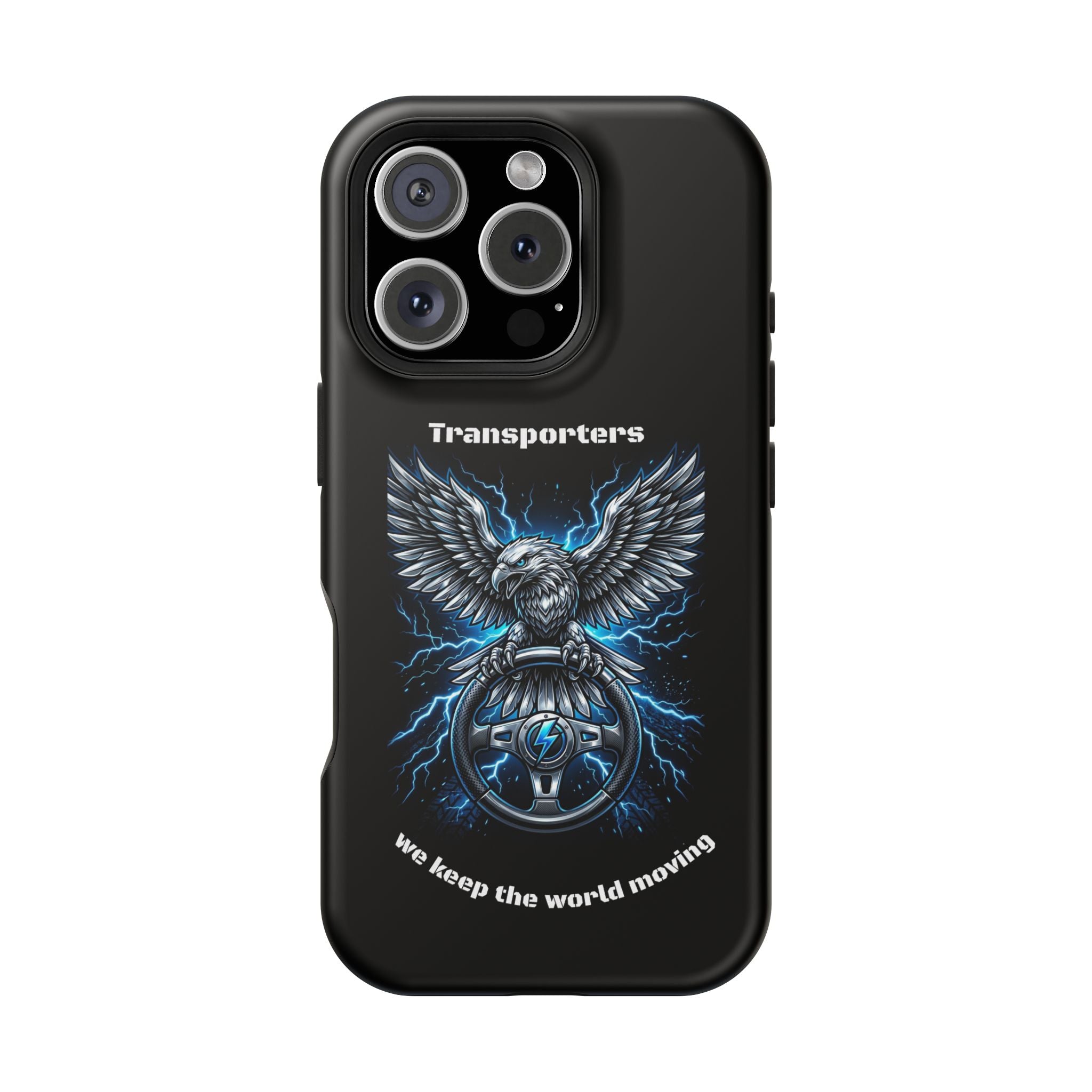 Electric Raven Magnetic Phone Case — Impact‑Resistant Protective Cover