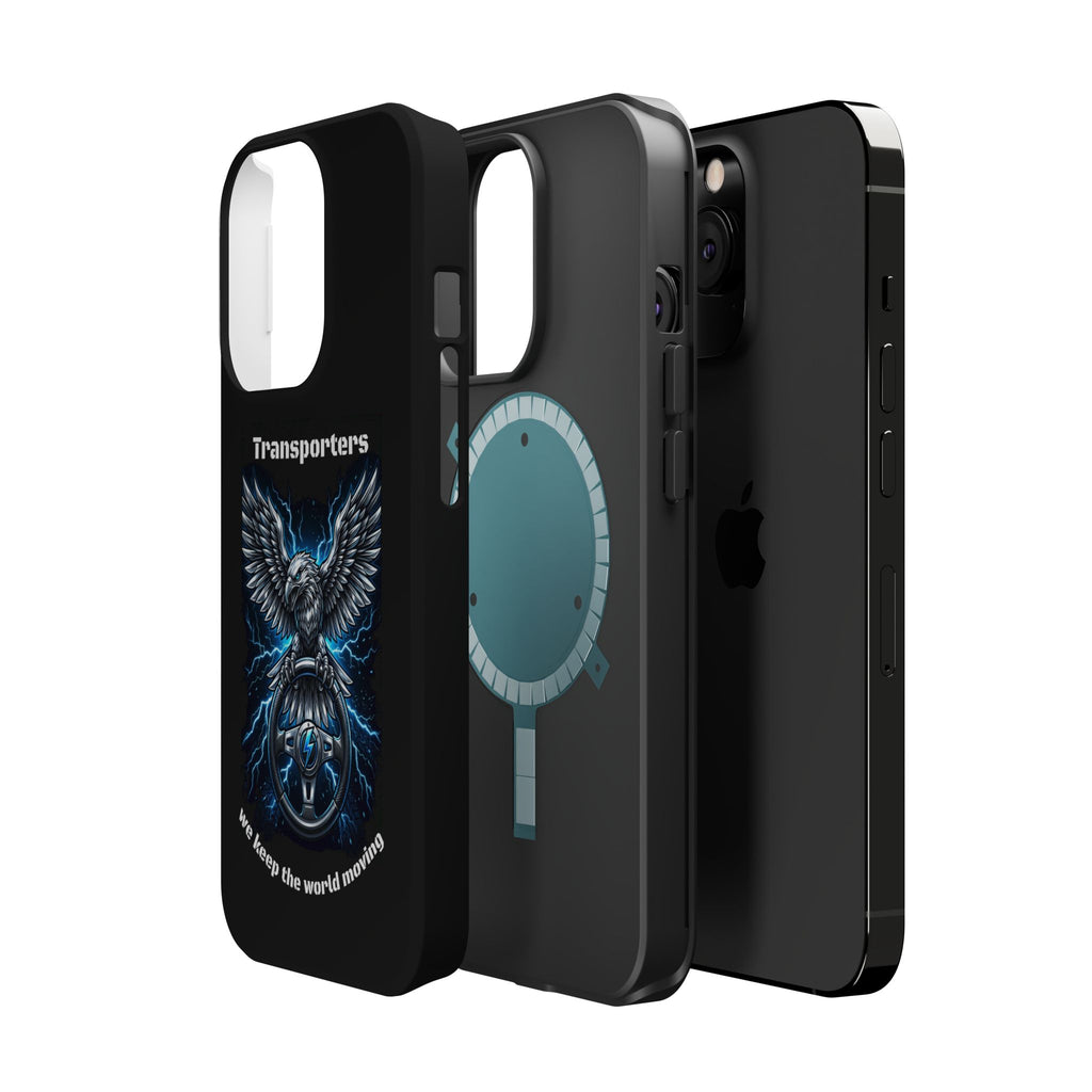Electric Raven Magnetic Phone Case — Impact‑Resistant Protective Cover