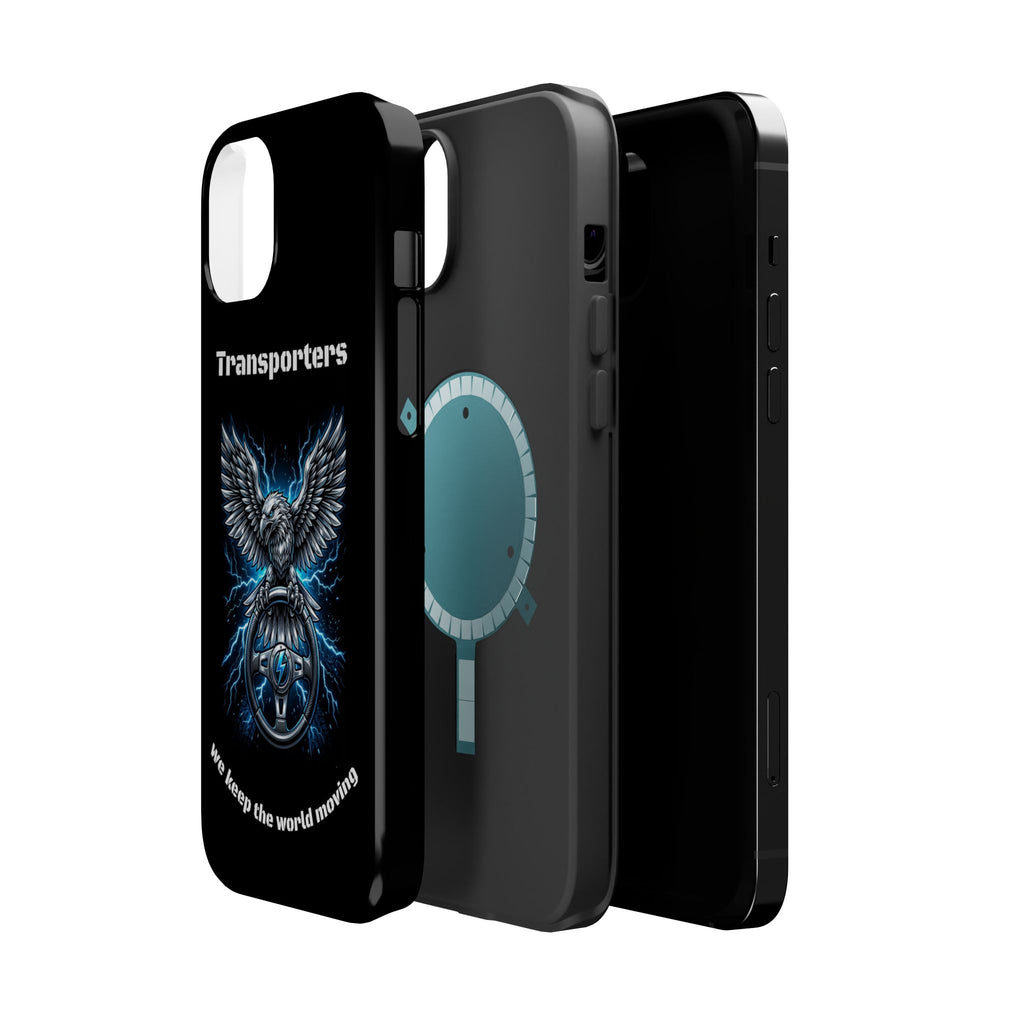 Electric Raven Magnetic Phone Case — Impact‑Resistant Protective Cover