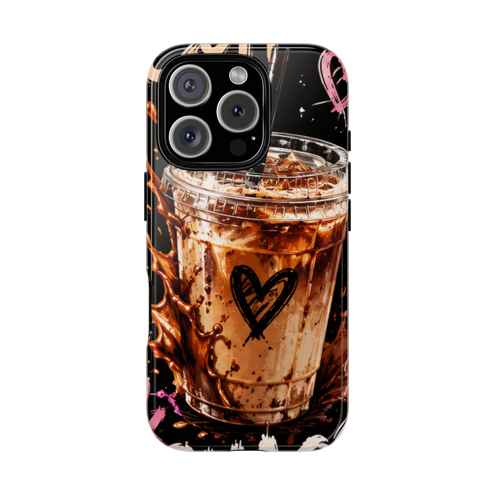 Iced Coffee Phone Case – 'Iced Coffee latte: Stylish Protective Case