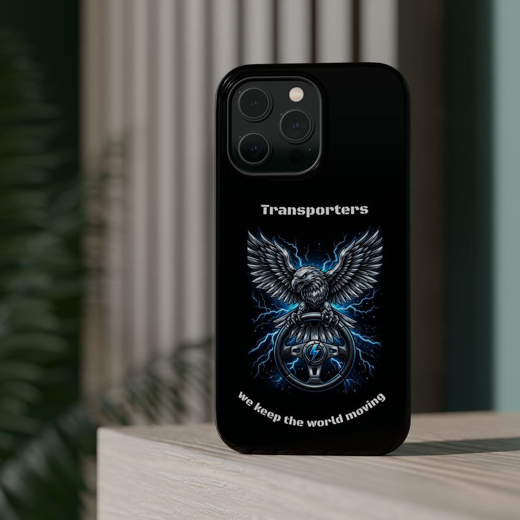 Electric Raven Magnetic Phone Case — Impact‑Resistant Protective Cover