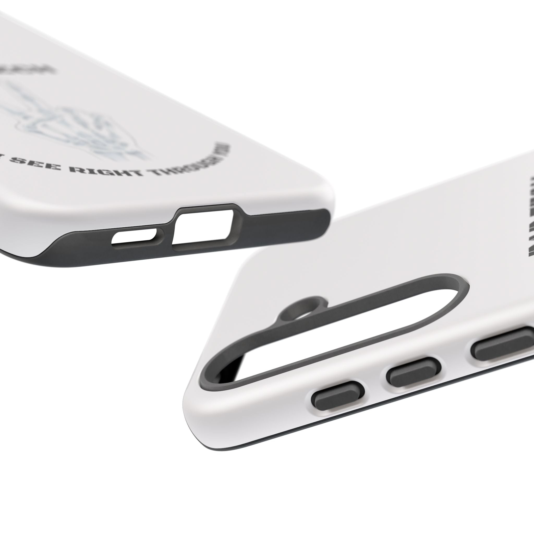 Rad Tech Phone Case — Skeleton Hand "I See Right Through You" X-ray Technician Gift