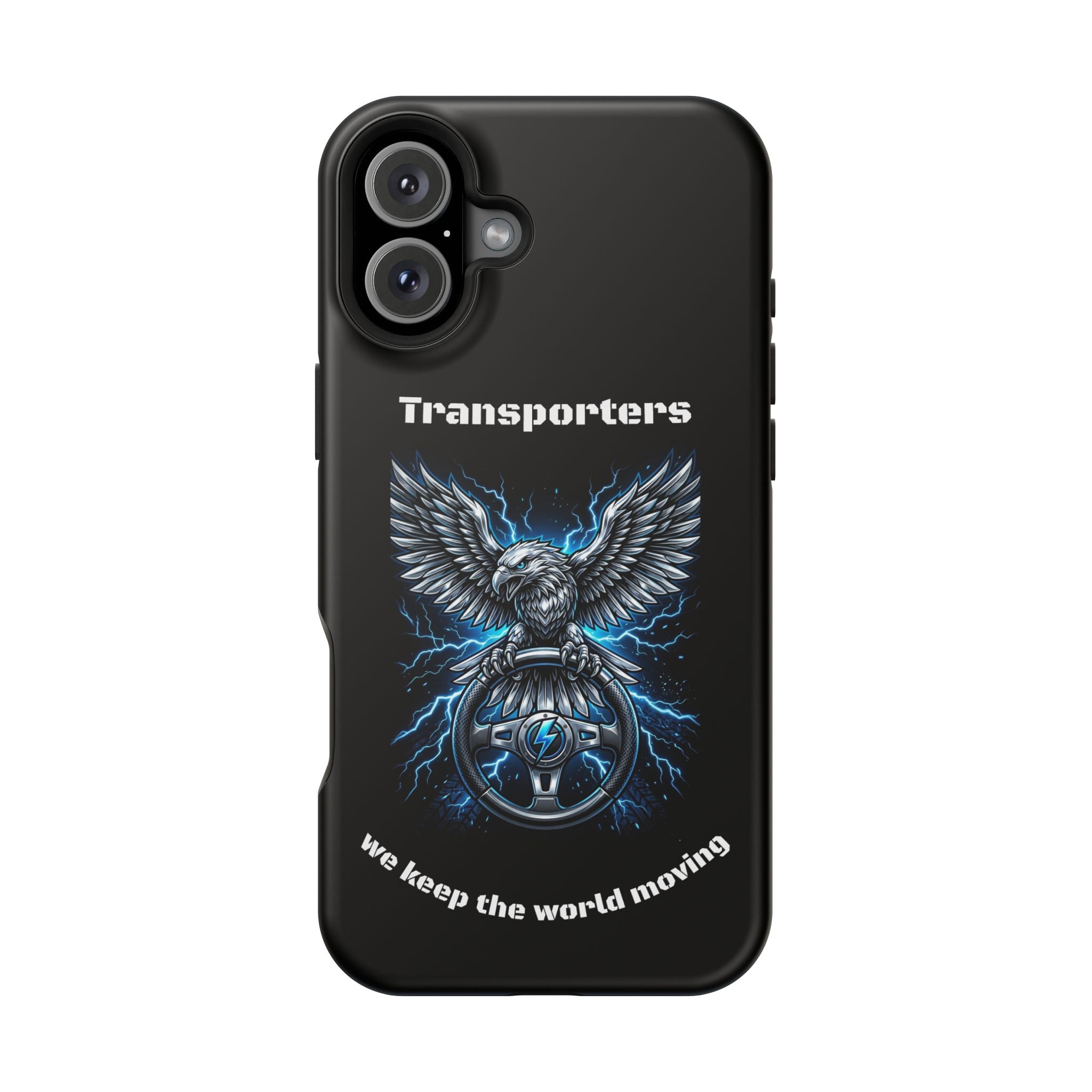 Electric Raven Magnetic Phone Case — Impact‑Resistant Protective Cover