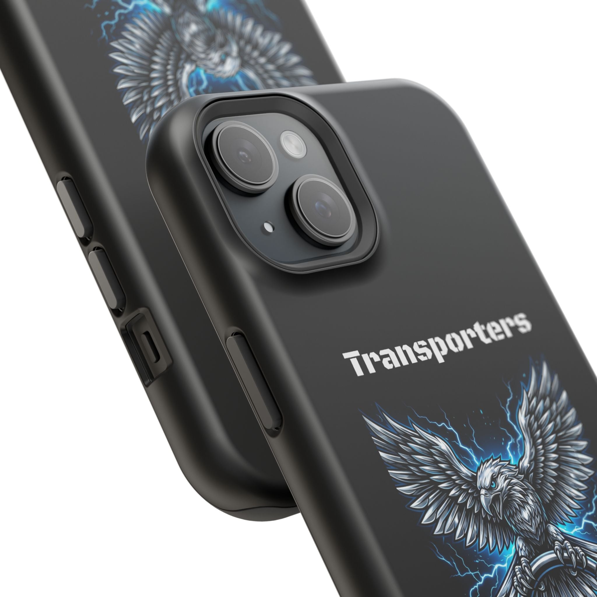 Electric Raven Magnetic Phone Case — Impact‑Resistant Protective Cover