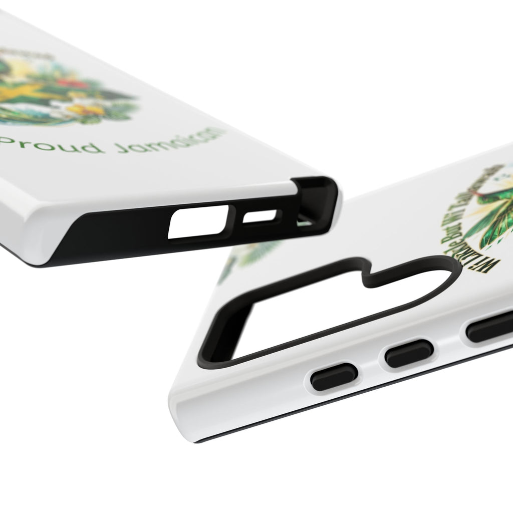 Jamaica Hummingbird Phone Case — “Wi Likkle But Wi Tallawah” Tropical Protective Cover