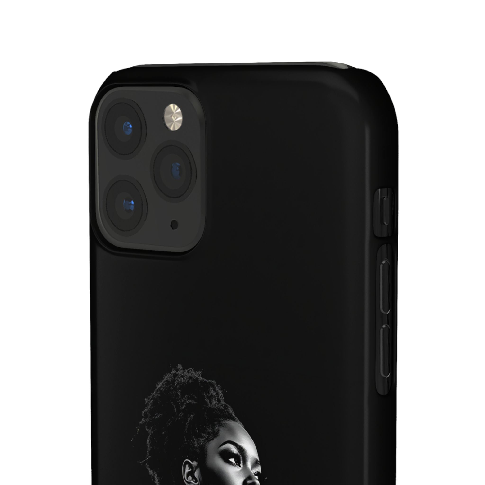 Phone Case — "Long Haul Loyalty" Black Portrait Snap Case