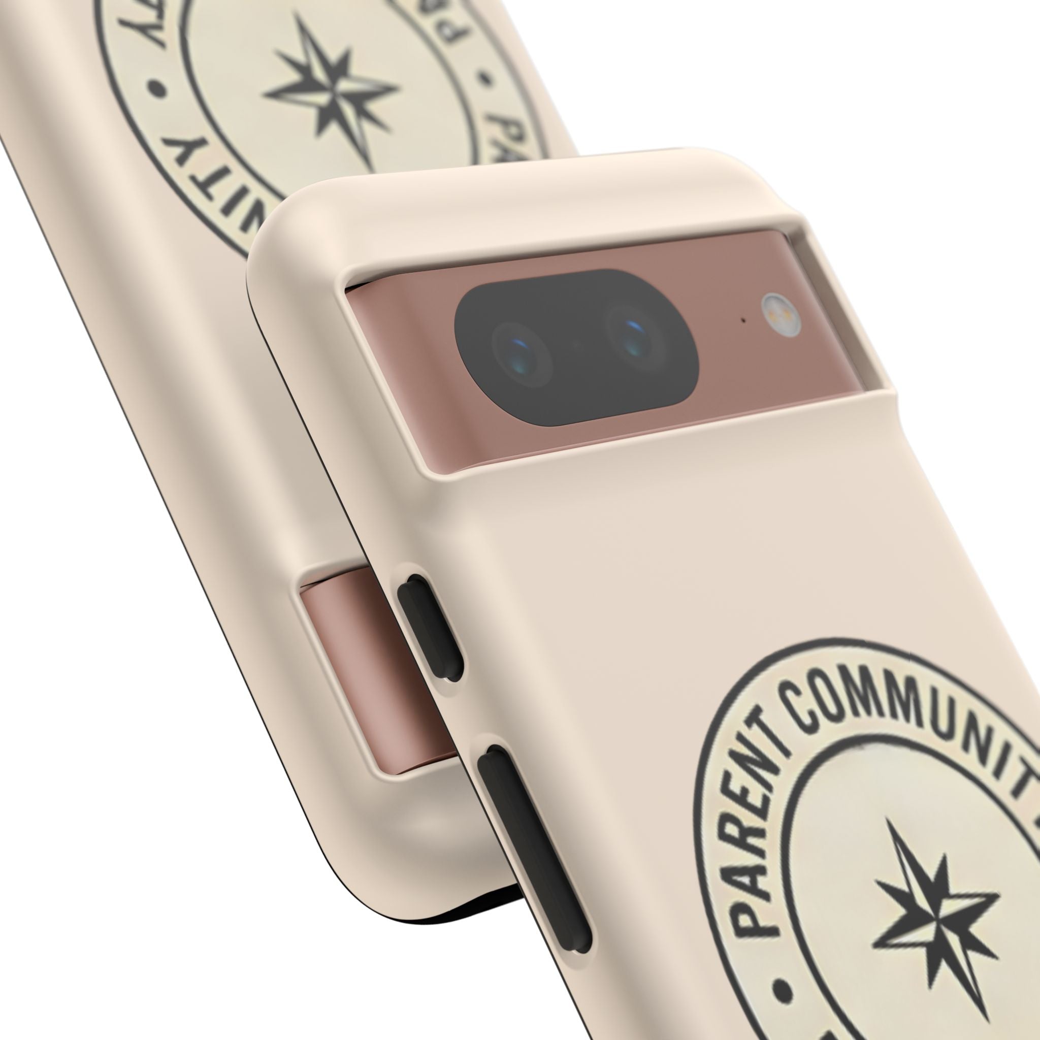 Parent Community Tough Phone Case — Durable Compass Logo Protective Cover