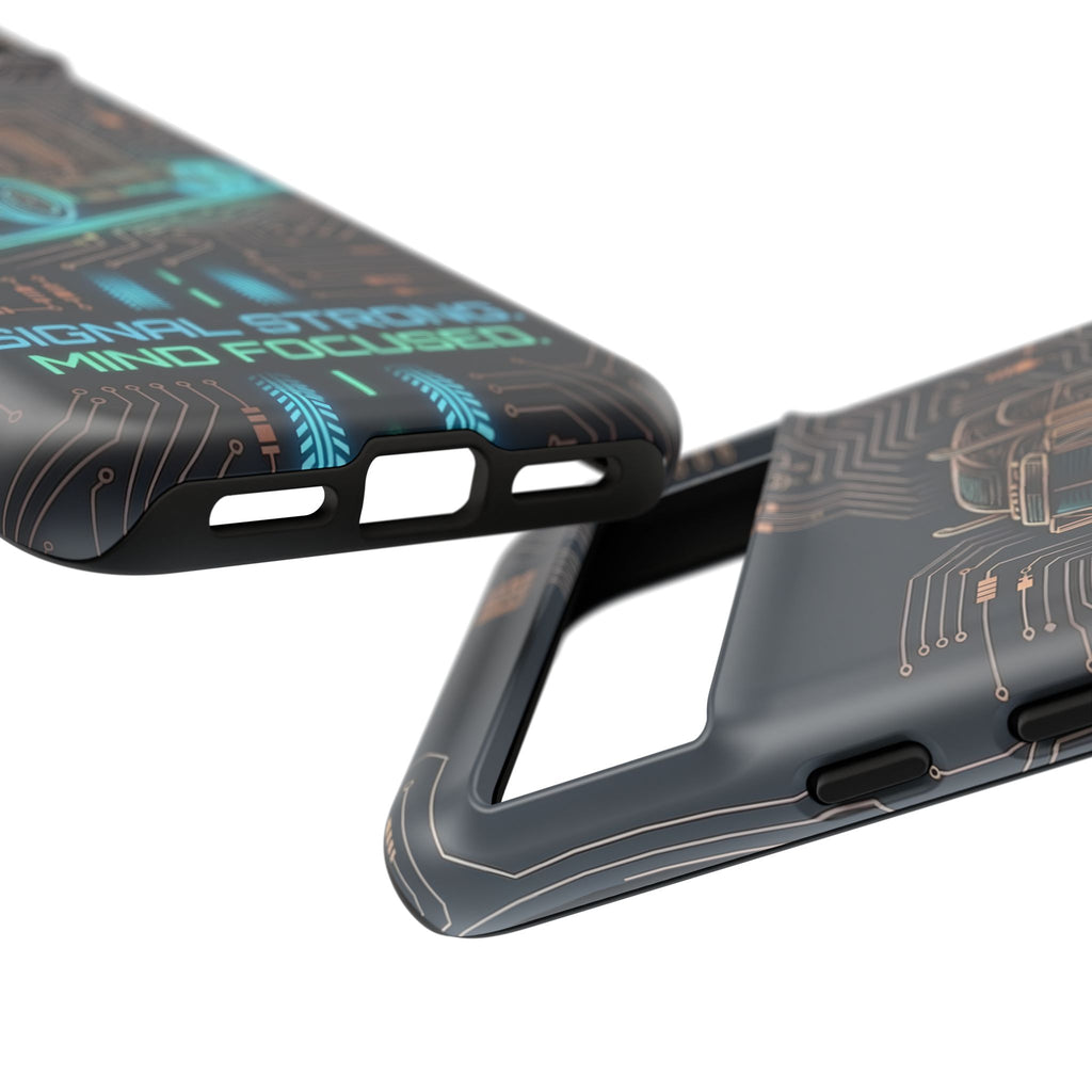 Truck Driver Gamer Phone Case — “Real Life. No Pause Button.”