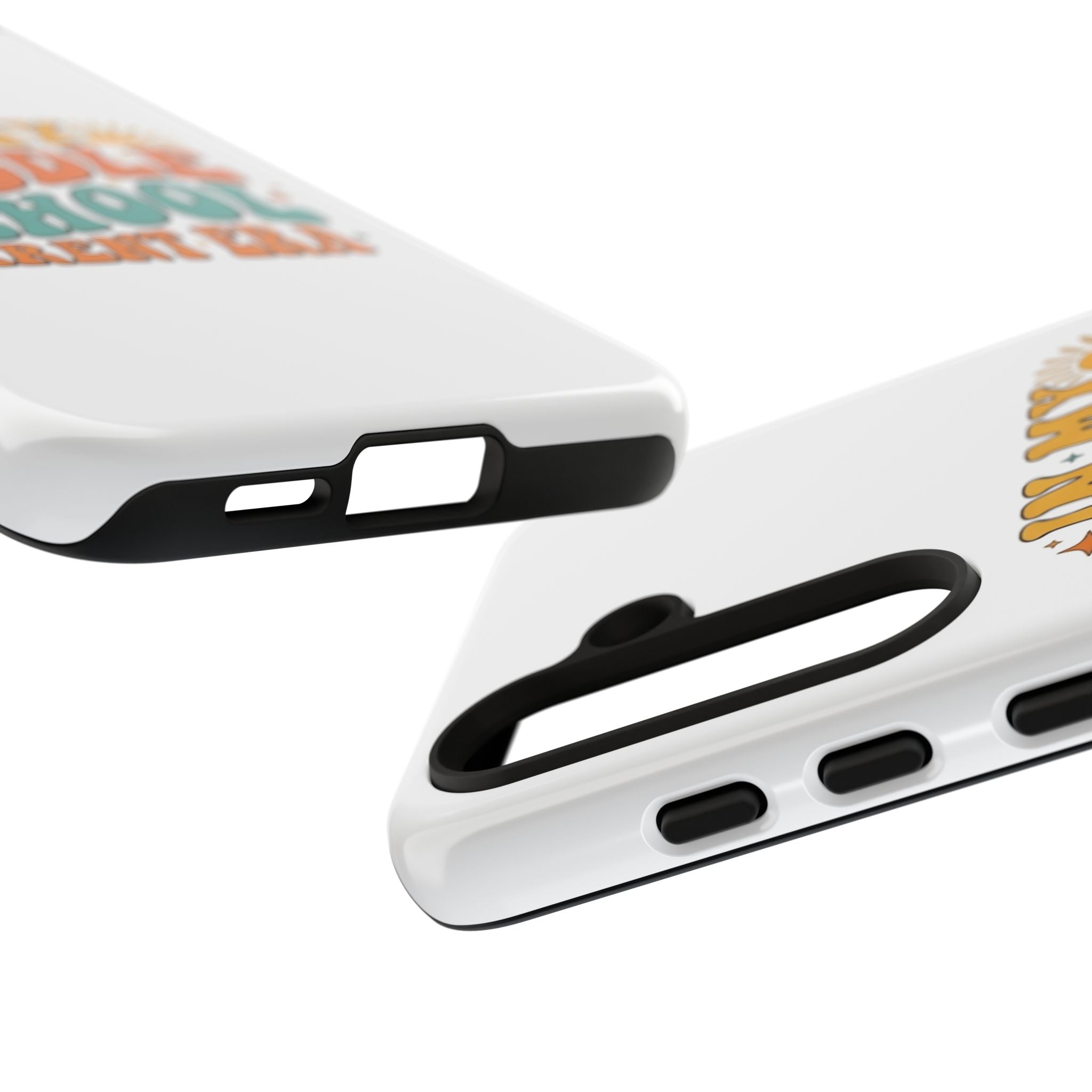 Middle School Parent Phone Case — "In My Middle School Parent Era" Retro Design